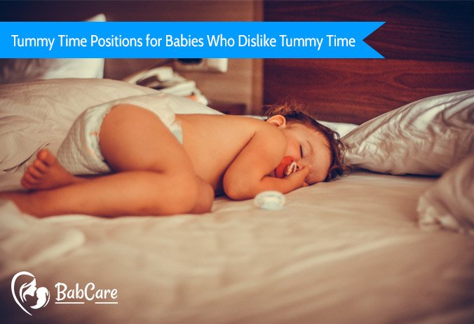 tummy time positions