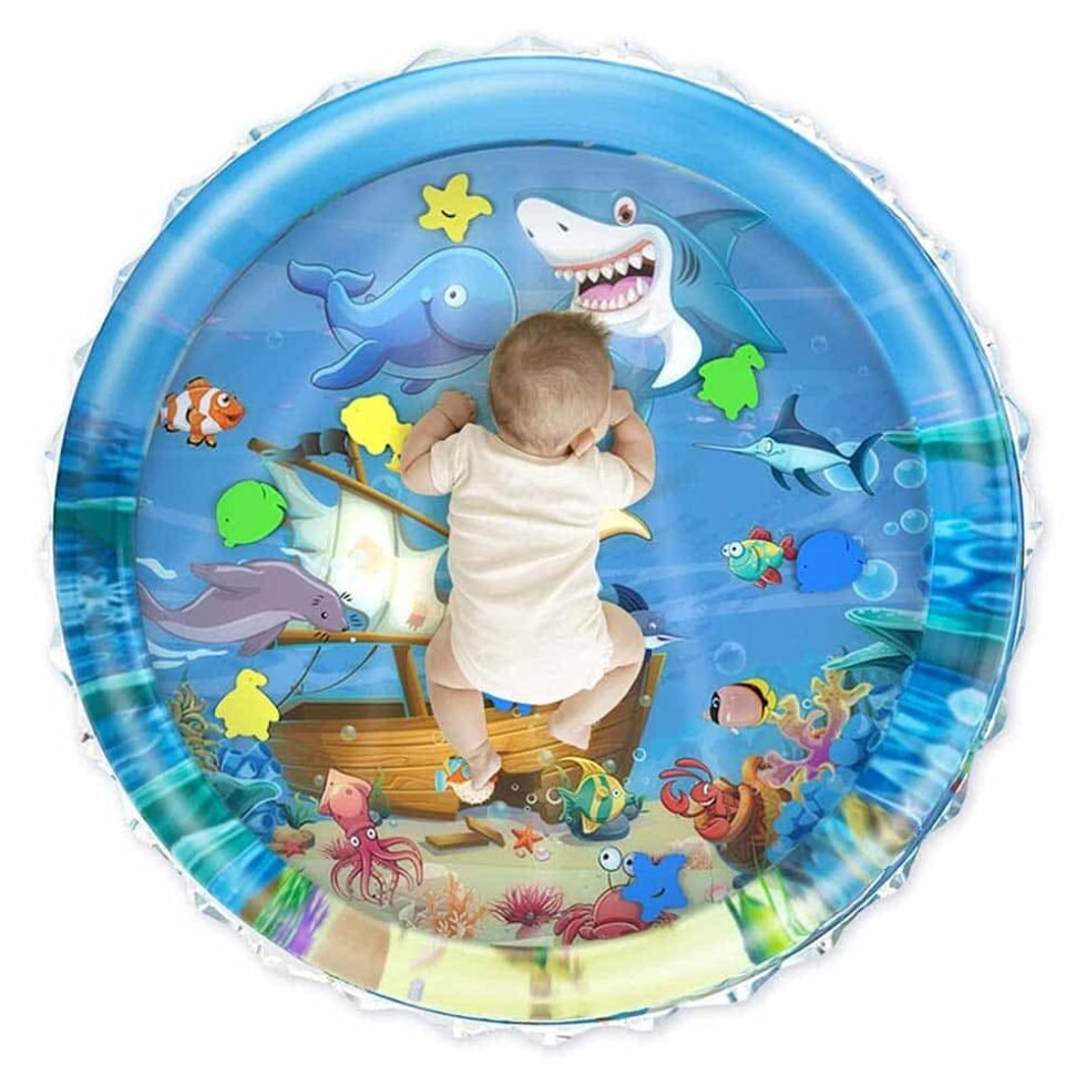 tummy time water mat amazon