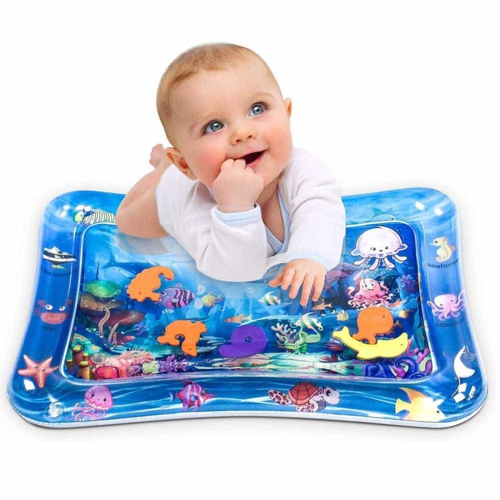 tummy time water mat amazon