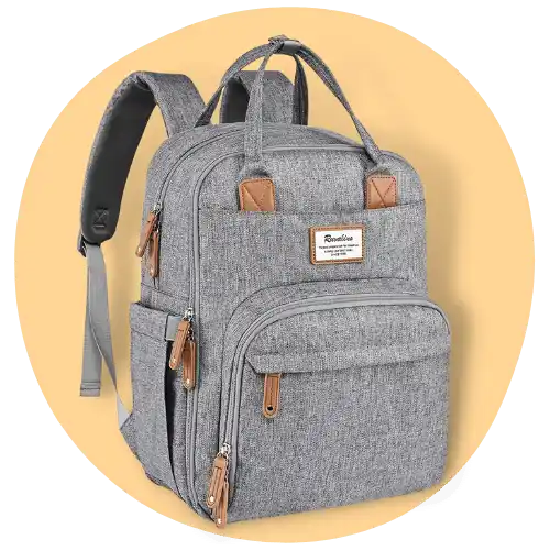 Ruvalino travel backpack diaper bag