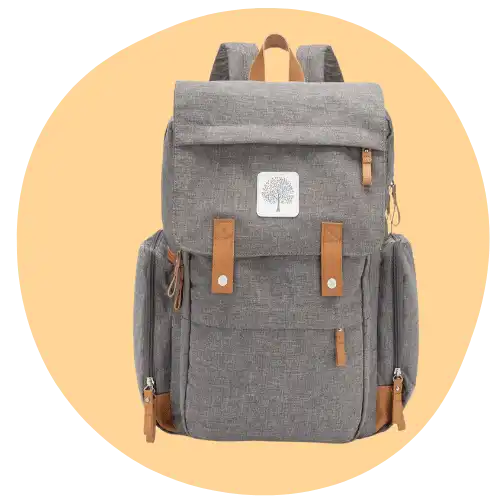 Large Men’s Diaper Backpack: Parker Baby Diaper Backpack