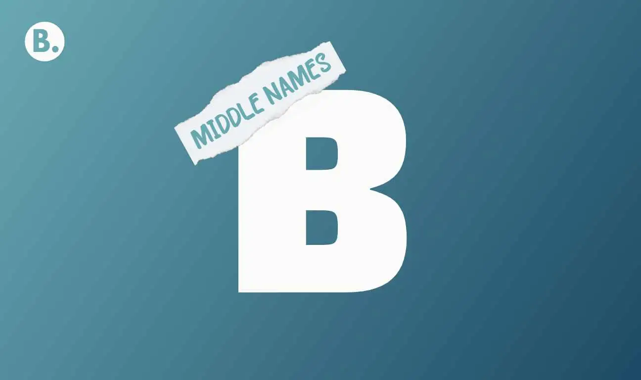 middle names that start with B