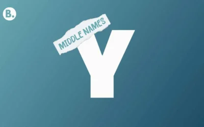 Middle Names That Start With Y