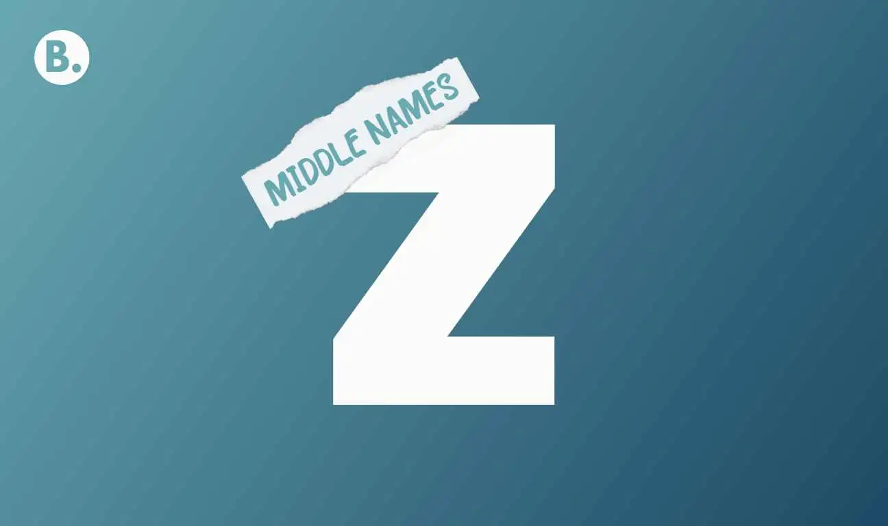 middle names that start with Z