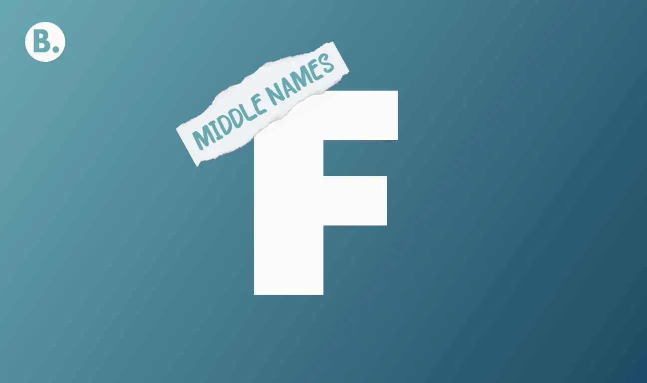 middle names that start with F