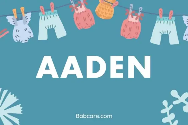 Aaden name meaning
