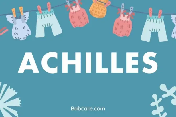 Achilles name meaning
