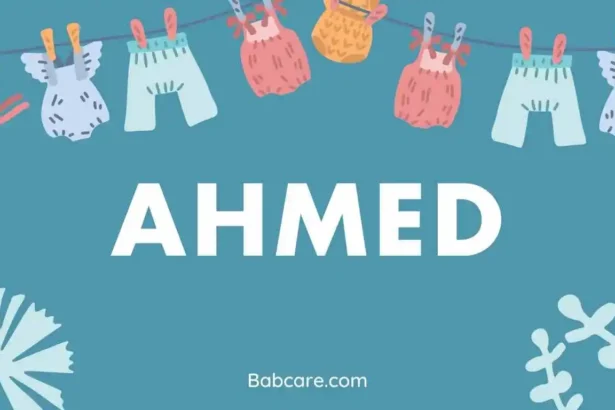 Ahmed name meaning