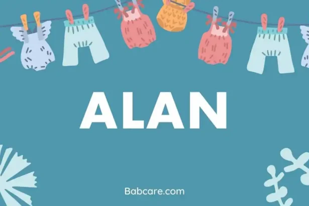 Alan name meaning