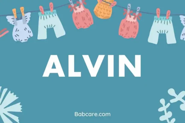 Alvin name meaning