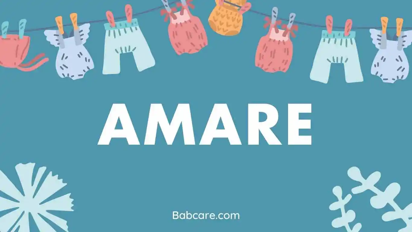 Amare name meaning