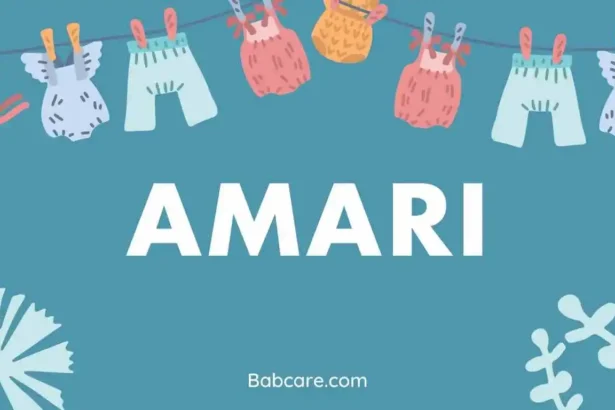 Amari name meaning