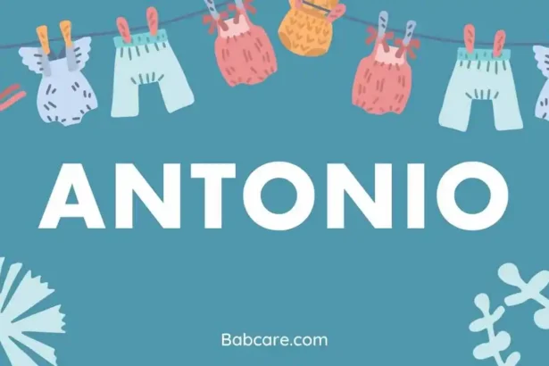 Antonio name meaning