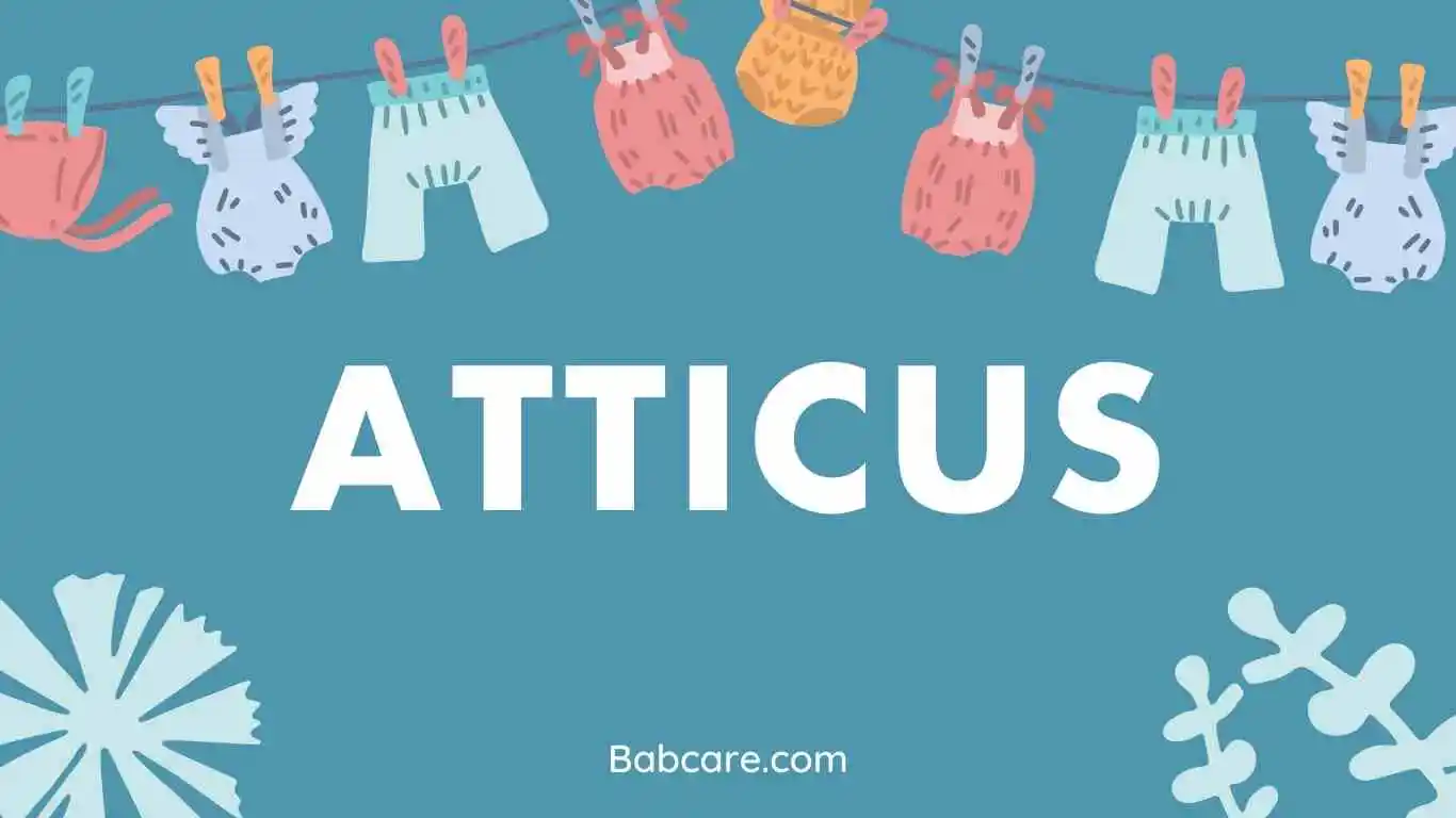 Atticus name meaning