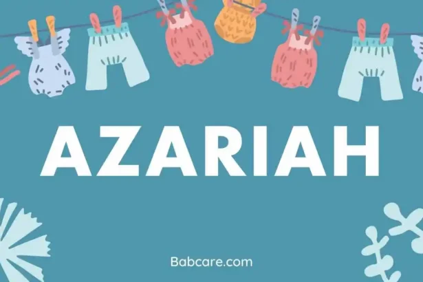 Azariah name meaning
