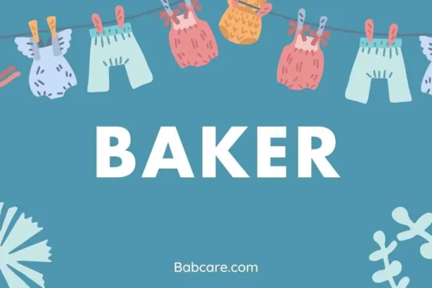 Baker Name Meaning