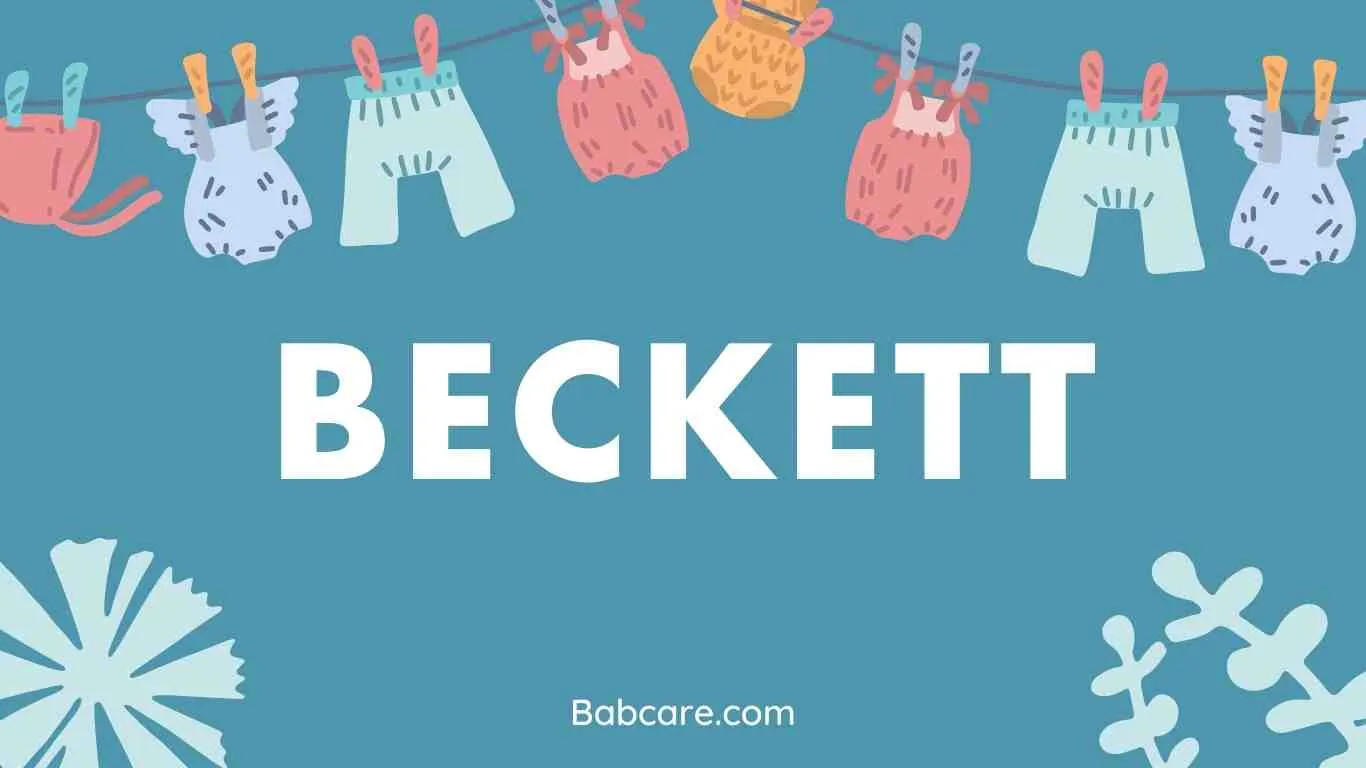 Beckett Name Meaning