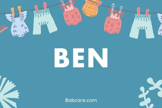 Ben Name Meaning