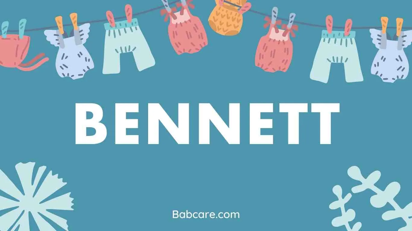 Bennett Name Meaning