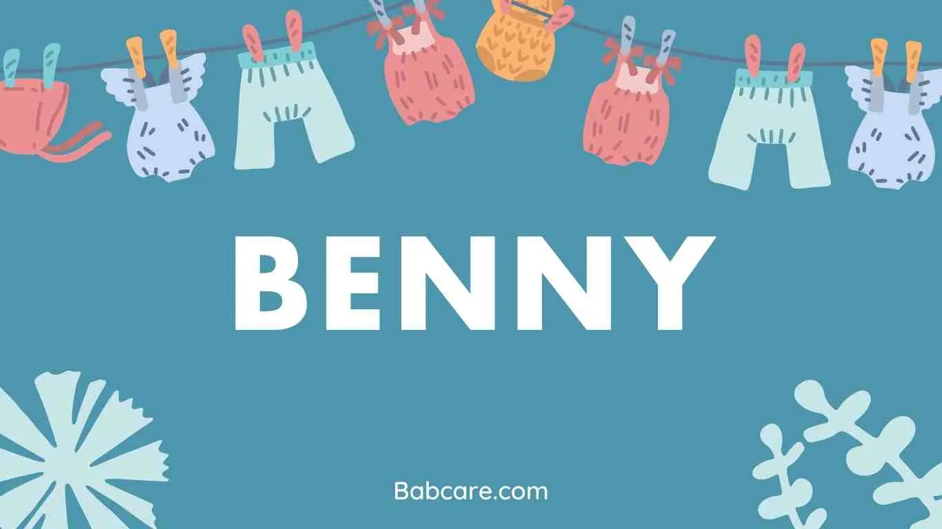Benny Name Meaning