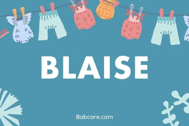 Blaise Name Meaning