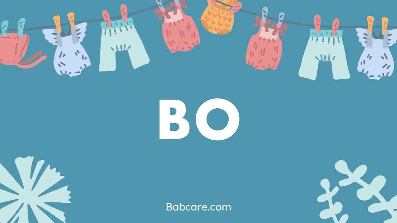 Bo Name Meaning