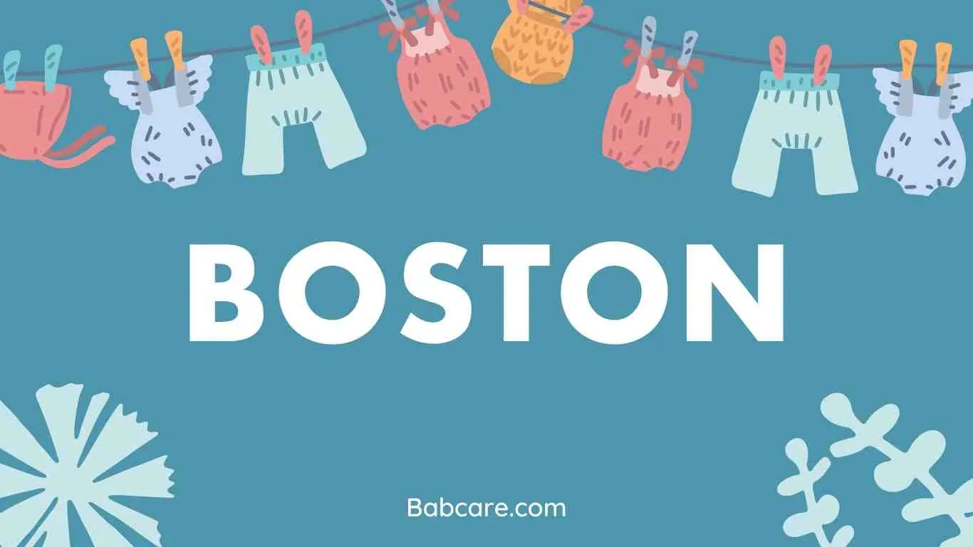 Boston Name Meaning