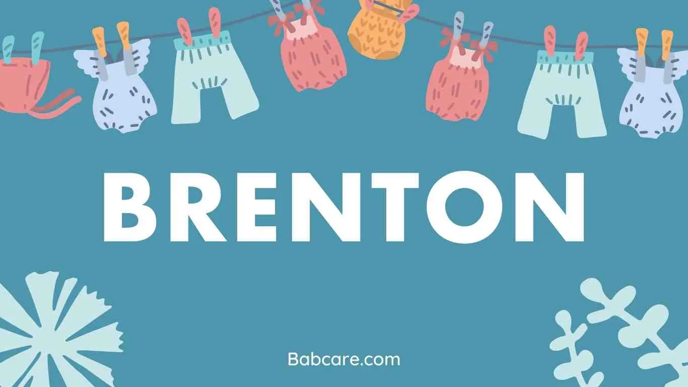Brenton Name Meaning