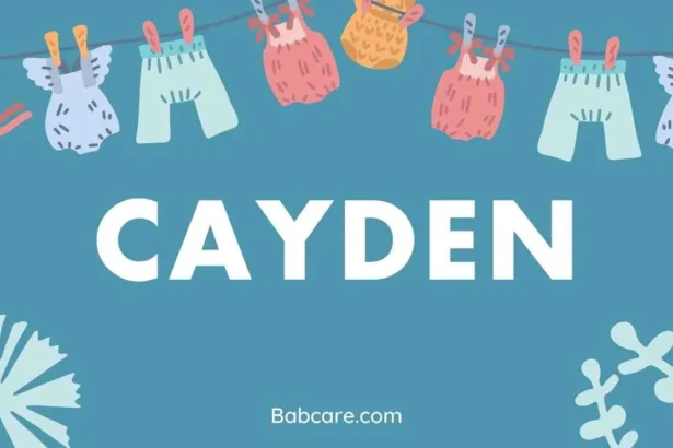 Cayden Name Meaning