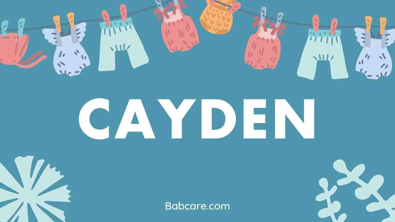 Cayden Name Meaning