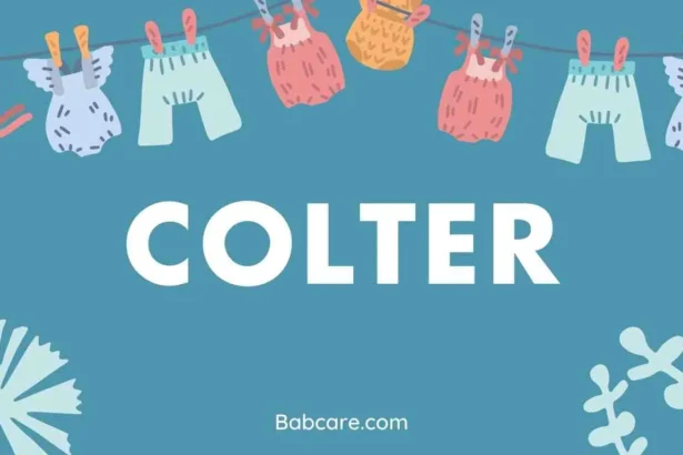 Colter Name Meaning