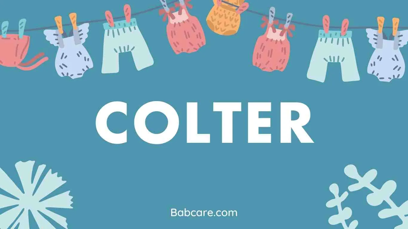 Colter Name Meaning