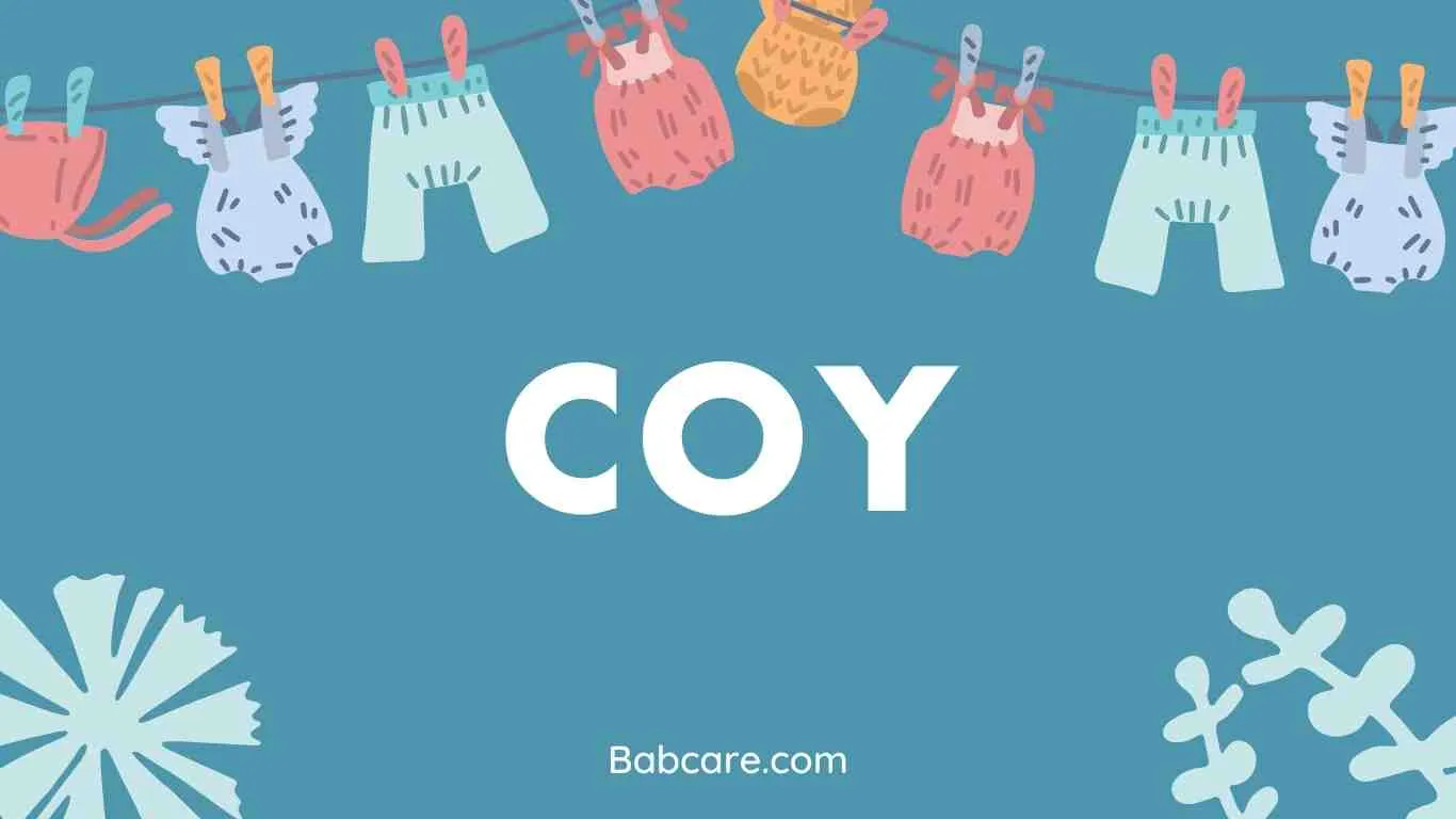 Coy Name Meaning