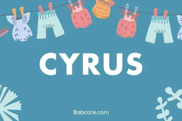 Cyrus Name Meaning