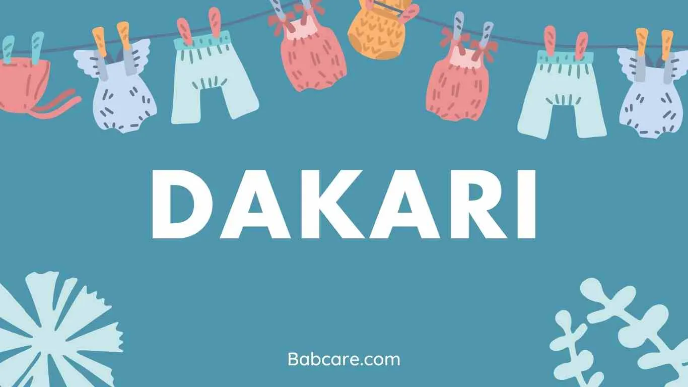 Dakari Name Meaning