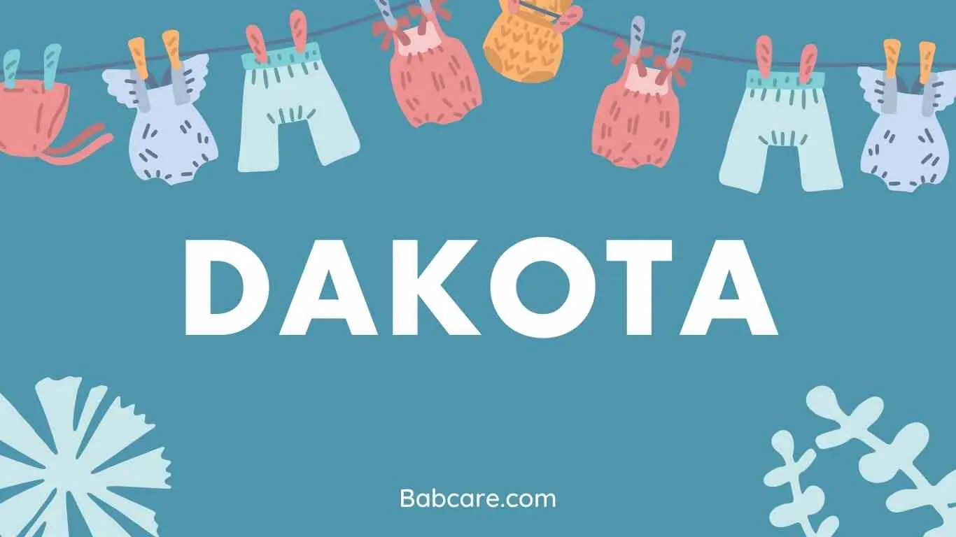 Dakota Name Meaning