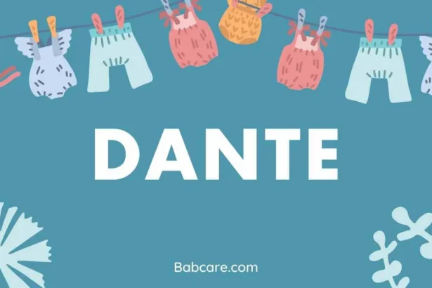 Dante Name Meaning