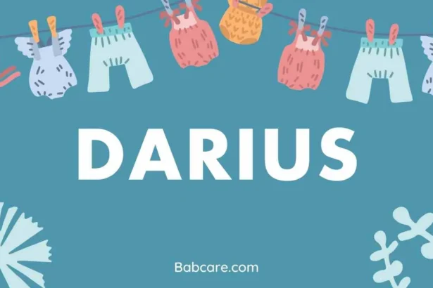 Darius Name Meaning