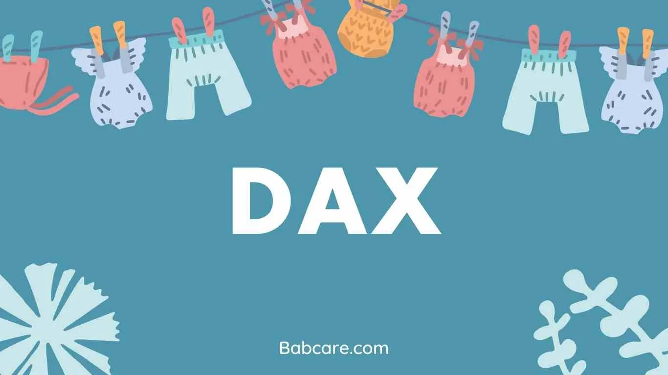 Dax Name Meaning
