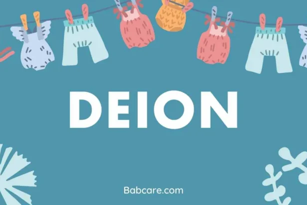 Deion Name Meaning