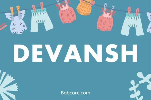 Devansh Name Meaning