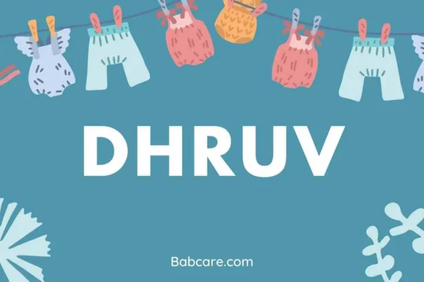 Dhruv Name Meaning