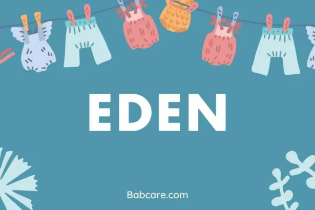 Eden Name Meaning