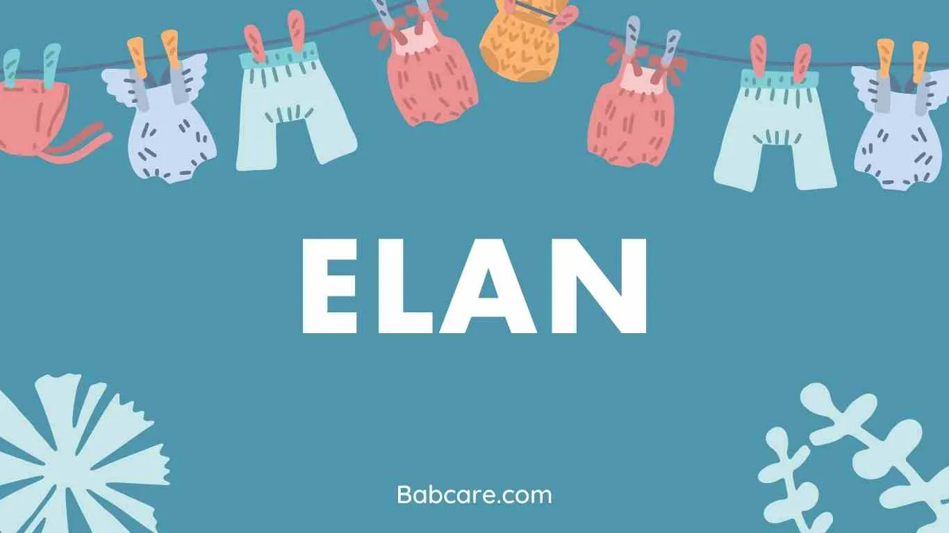 Elan Name Meaning