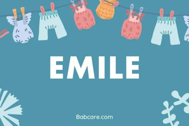 Emile Name Meaning