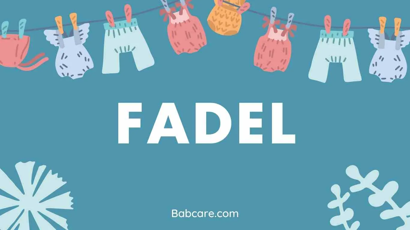 Fadel Name Meaning