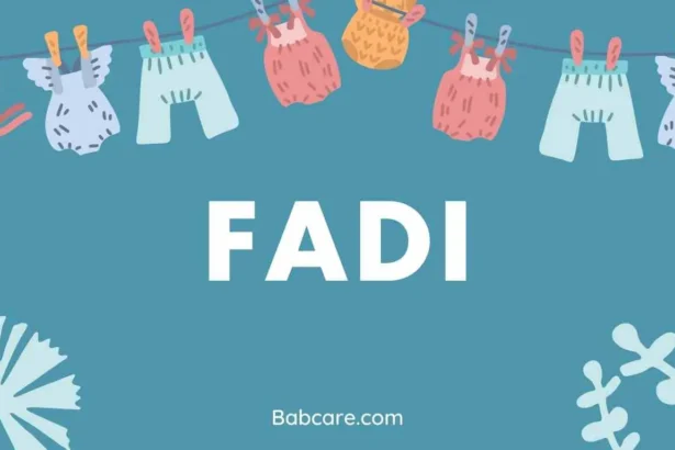 Fadi Name Meaning