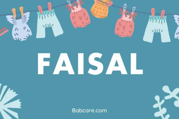 Faisal Name Meaning