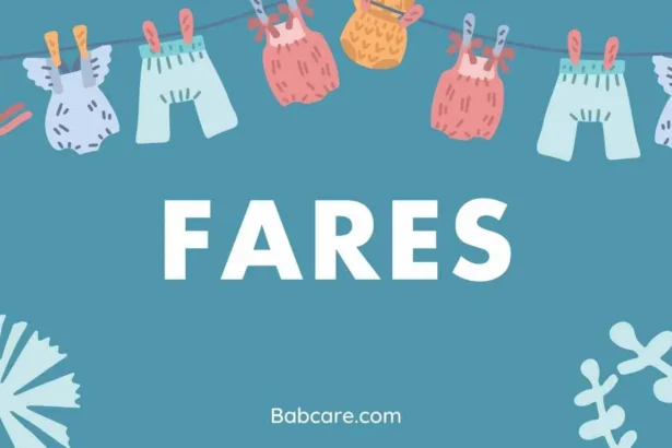 Fares Name Meaning