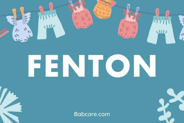 Fenton Name Meaning